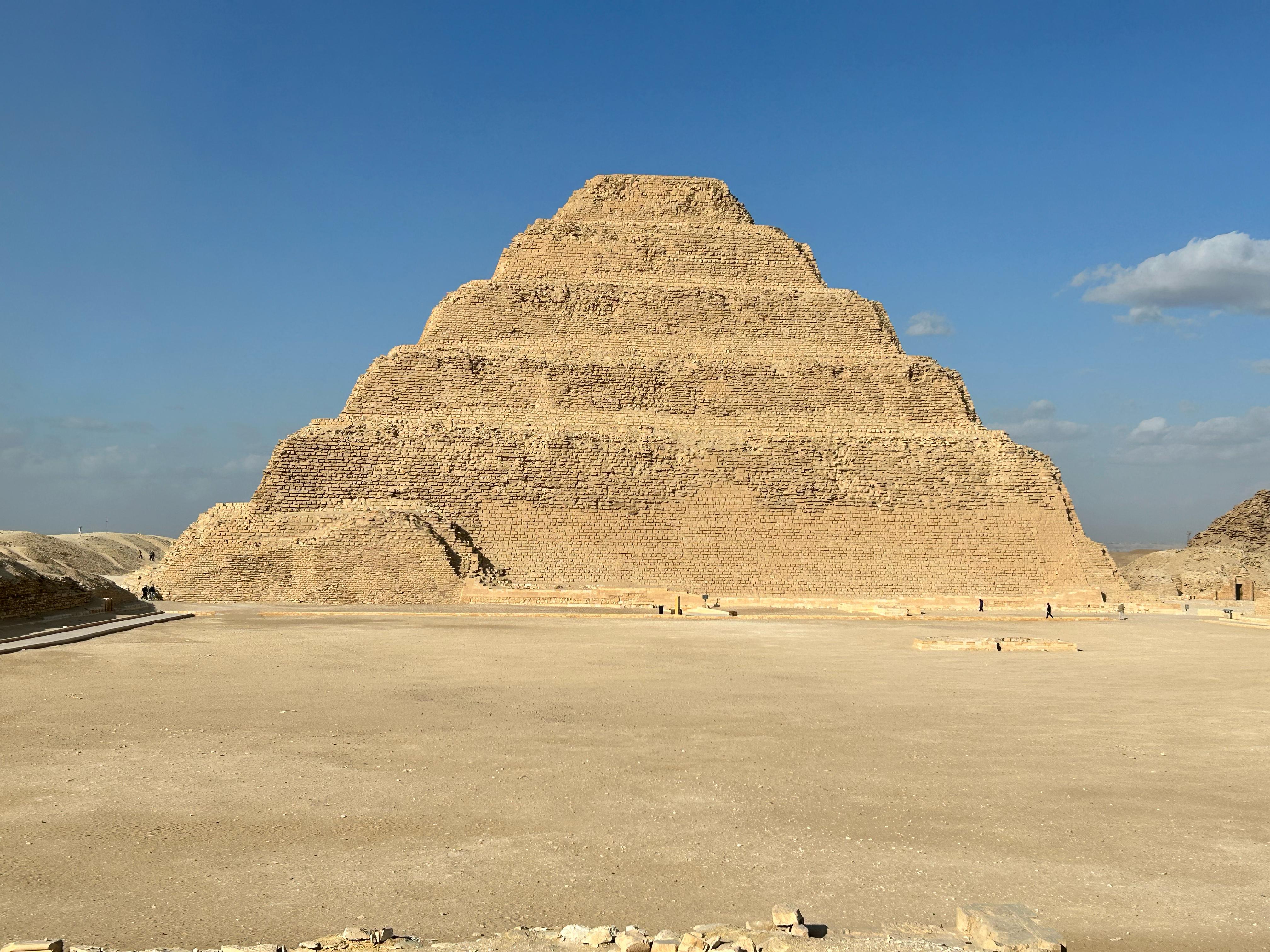Full-Day Saqqara, Dahshur & Giza Pyramids Experience